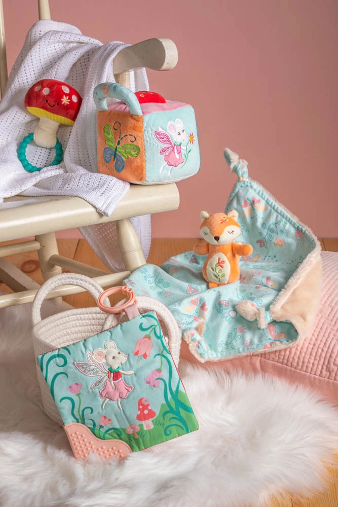 Fairyland Fox Character Blanket – 13×13″ by Mary Meyer 2