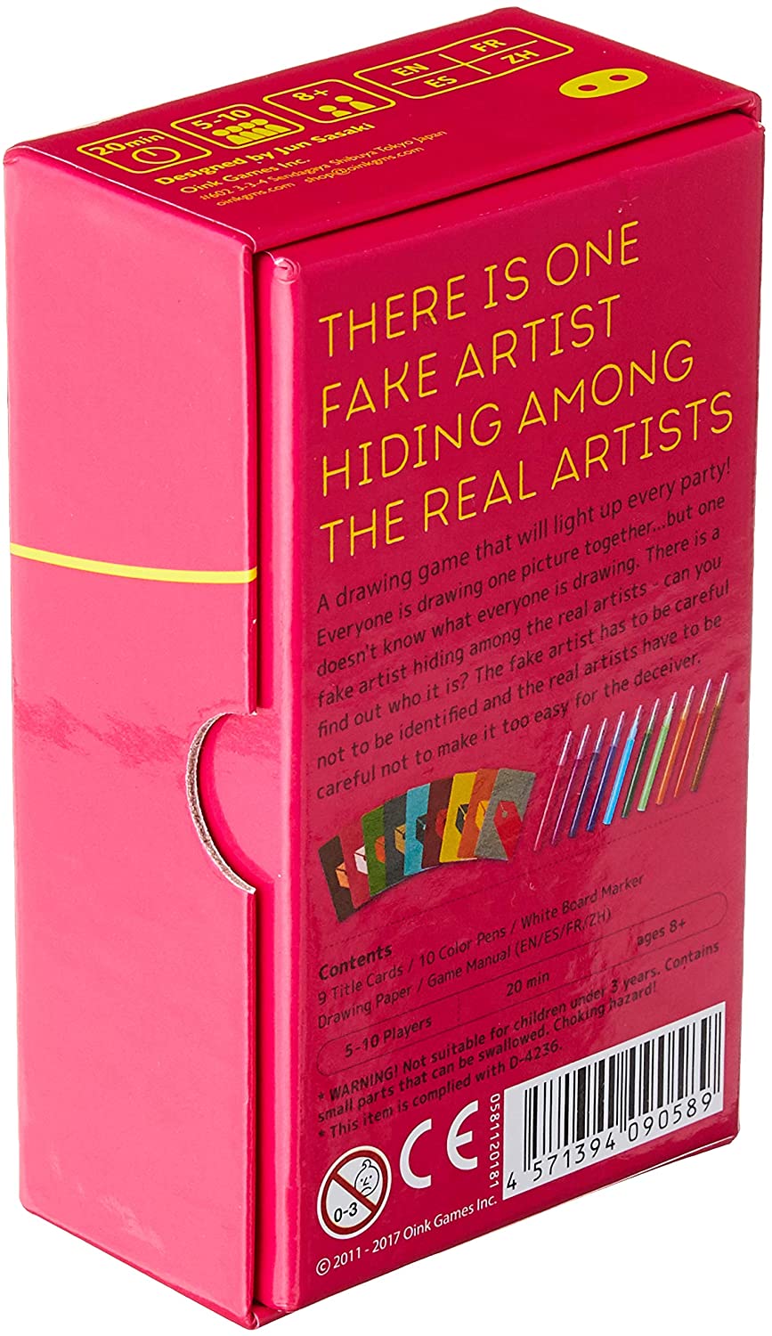 Fake Artist Goes to New York Game by Oink Games 1