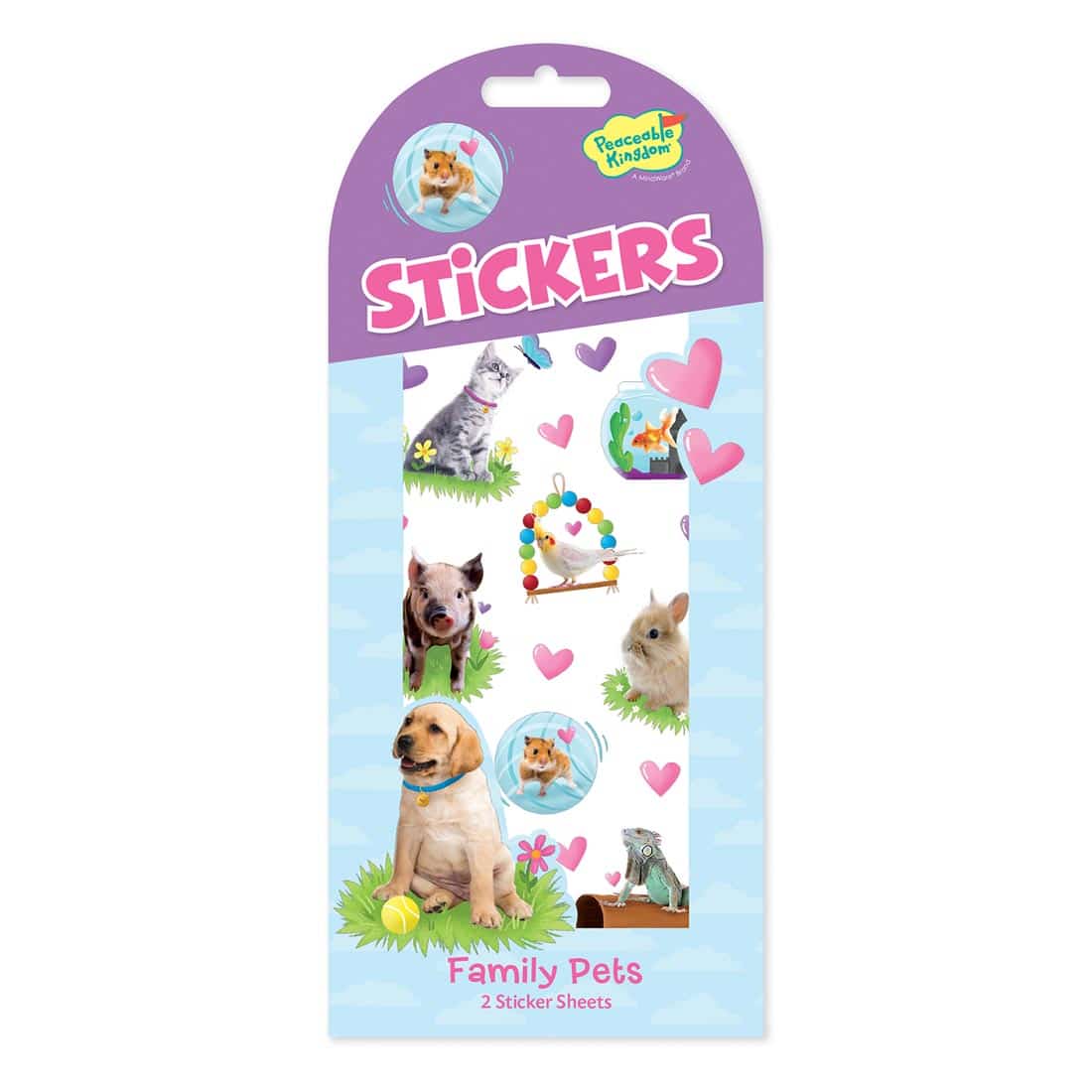 Family Pet Stickers by Peaceable Kingdom