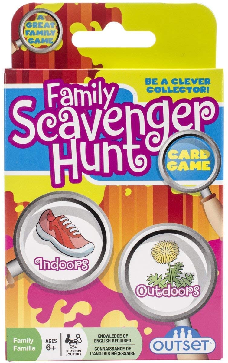 Family Scavenger Hunt Card Game by Outset Media