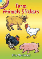 Farm Animals Stickers by Dover Publications