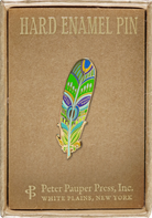 Feather Enamel Pin by Peter Pauper Press 1