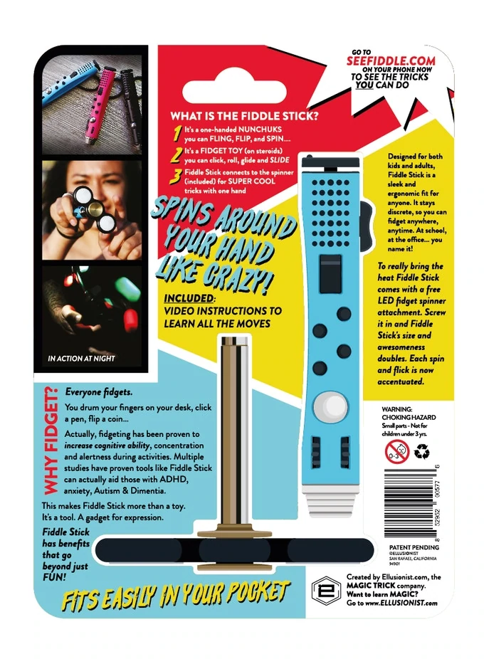 Fiddle Stick Blue by Ellusionist 2