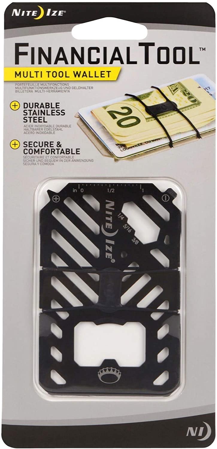 Financial Multi Tool Black by Niteize