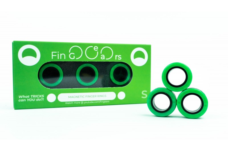 Fingears Small GreenBlack by Blue Orange