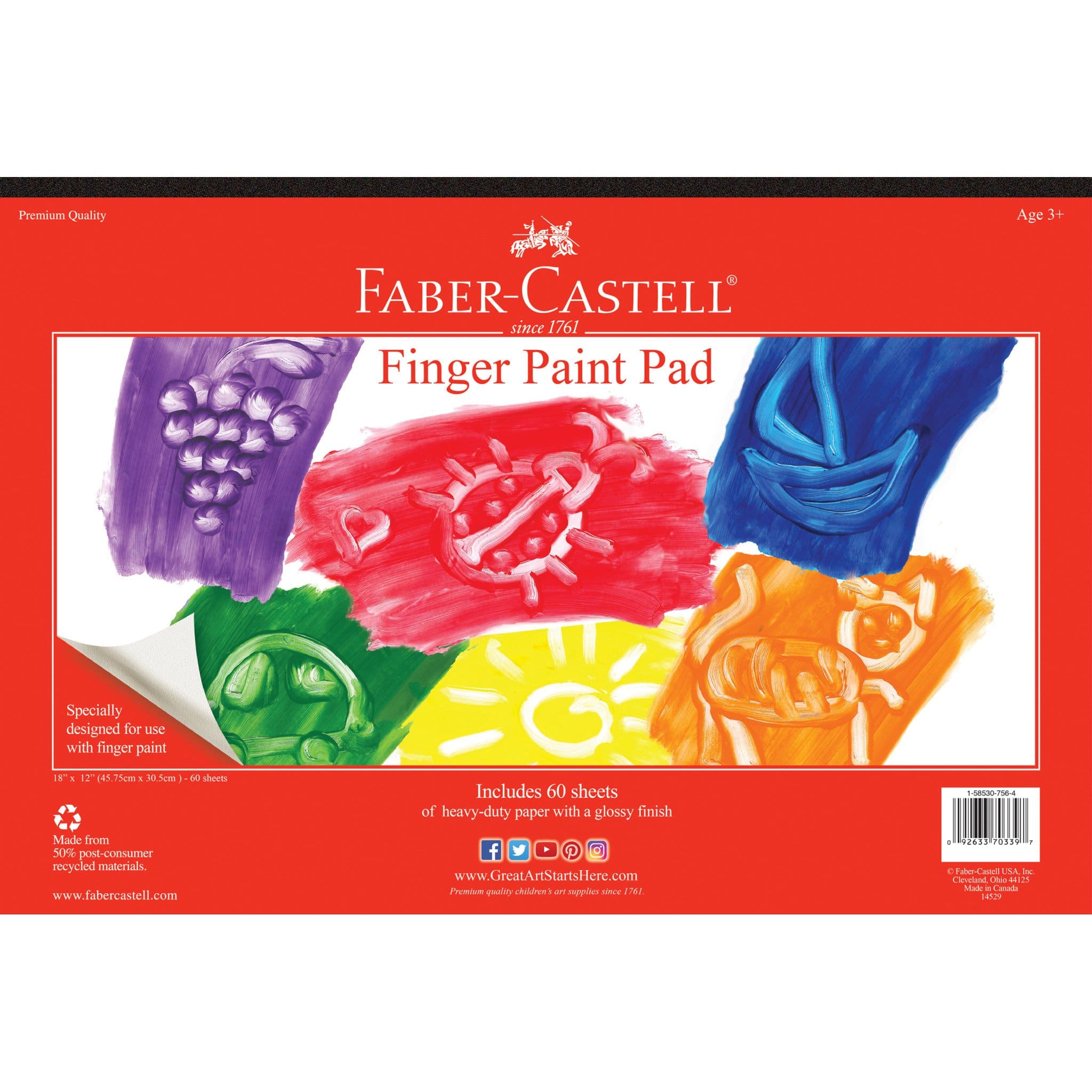 Finger Paint Pad by Faber Castell