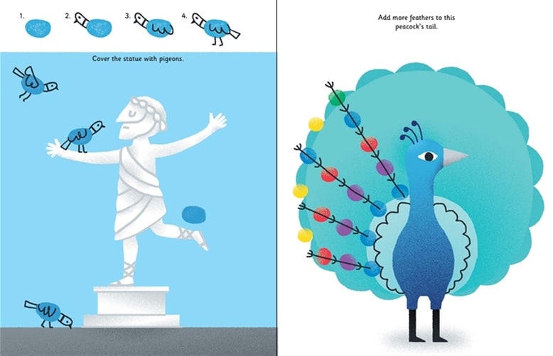 Fingerprint Activities Animals by Usborne 1