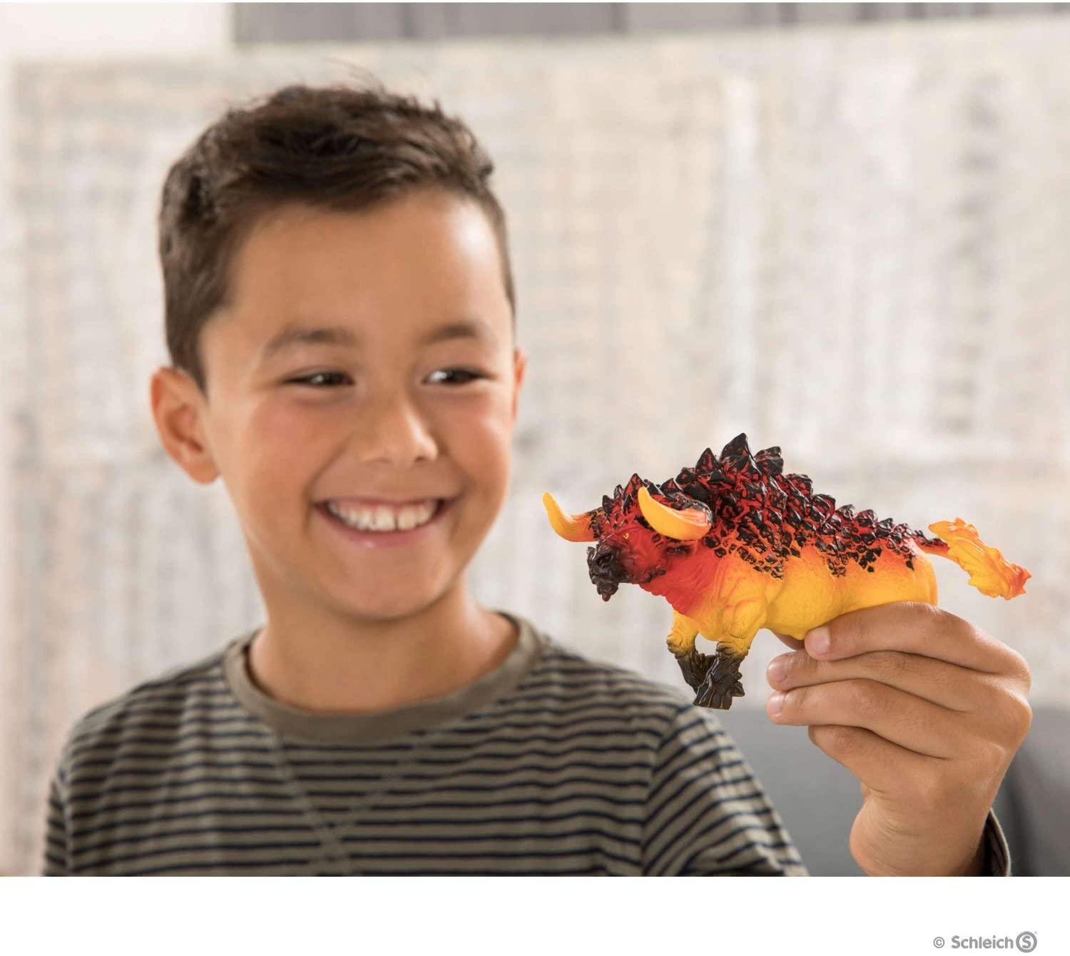 Fire Bull Figure by Schliech 4