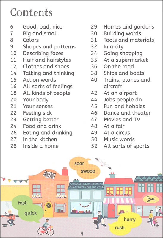 First Illustrated Thesaurus by Usborne 1