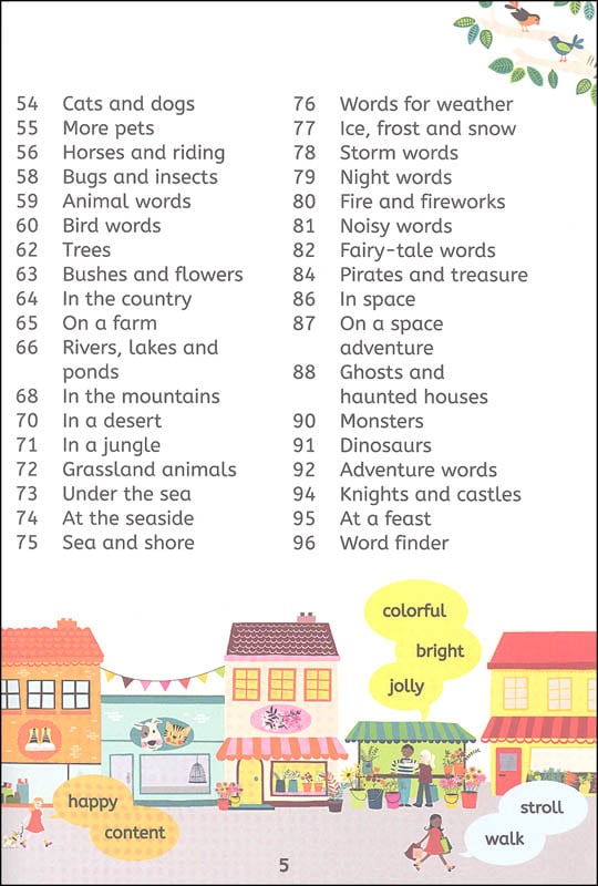 First Illustrated Thesaurus by Usborne 2