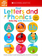 First Letters and Phonics Get Ready for Pre K Workbook Scholastic Early Learners by Scholastic