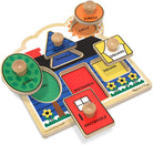 First Shapes Jumbo Knob Puzzle by Melissa Doug 3