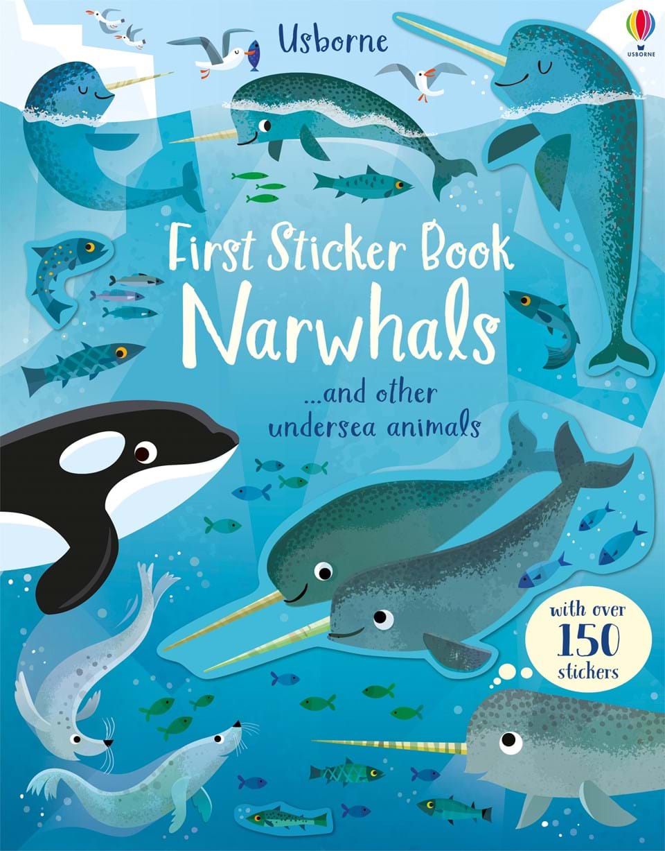 First Sticker Book Narwhals by Usborne