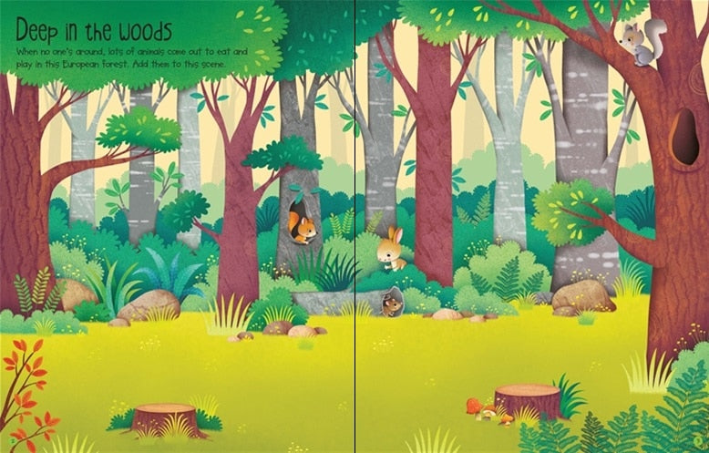 First Sticker Book Nature by Usborne 1