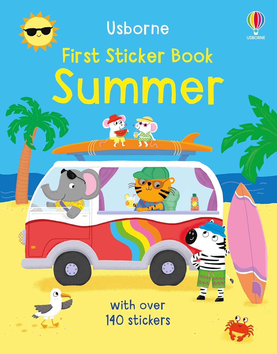 First Sticker Book Summer-by-Usborne