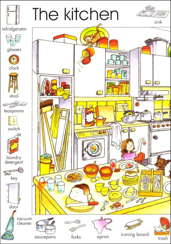 First Thousand Words in English by Usborne 1