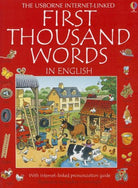 First Thousand Words in English by Usborne