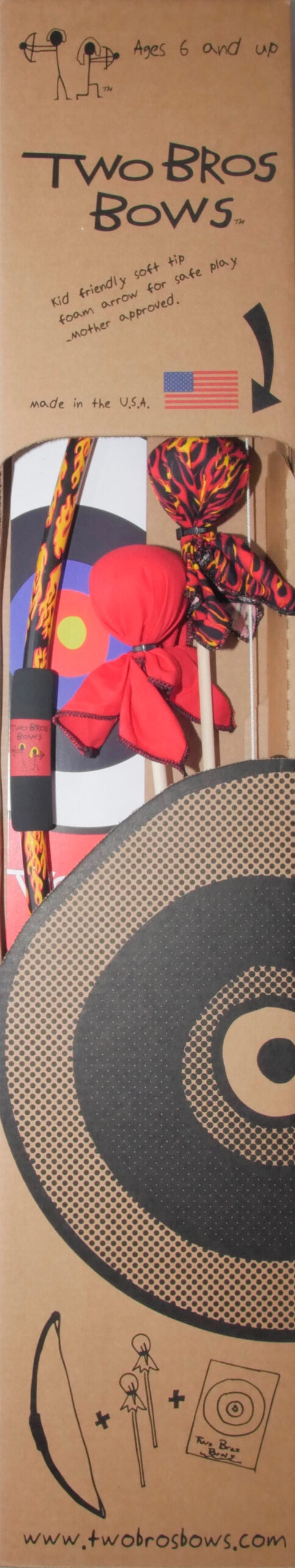 Flame Archery Set by Two Bros Bows scaled