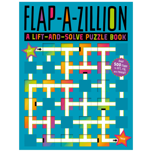 Flap A Zillion Puzzle Book by Scholastic