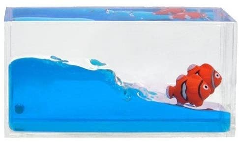 Floating Clownfish Paperweight by Warm Fuzzy Toys