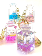 Floating Kitty Jar Charm Keychain-by-BC USA