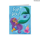 Foil Mermaid Enclosure Card by Peaceable Kingdom
