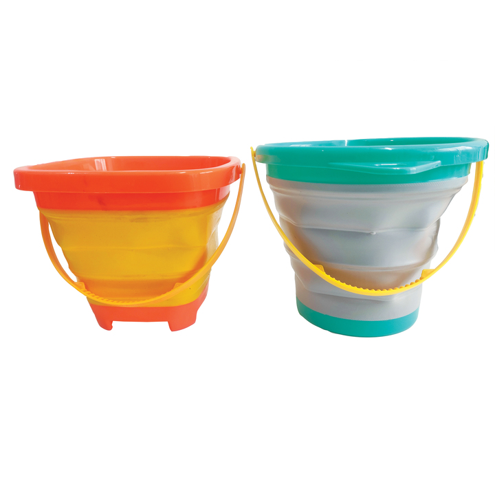 Foldiable Beach Bucket-by-U.S. Toy
