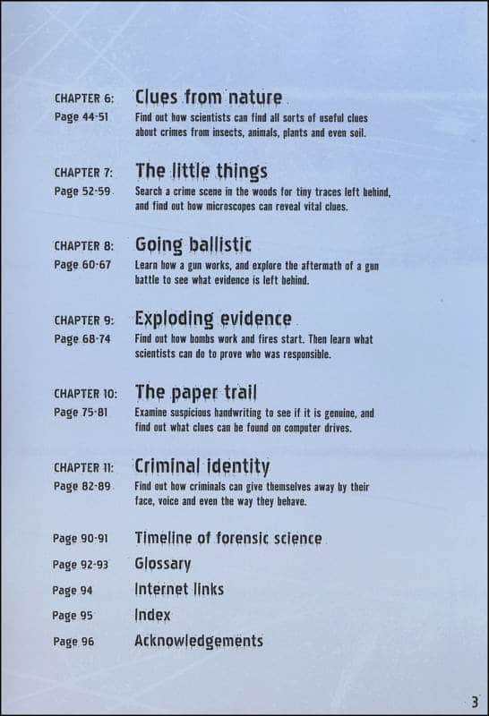 Forensic Science by Usborne 2