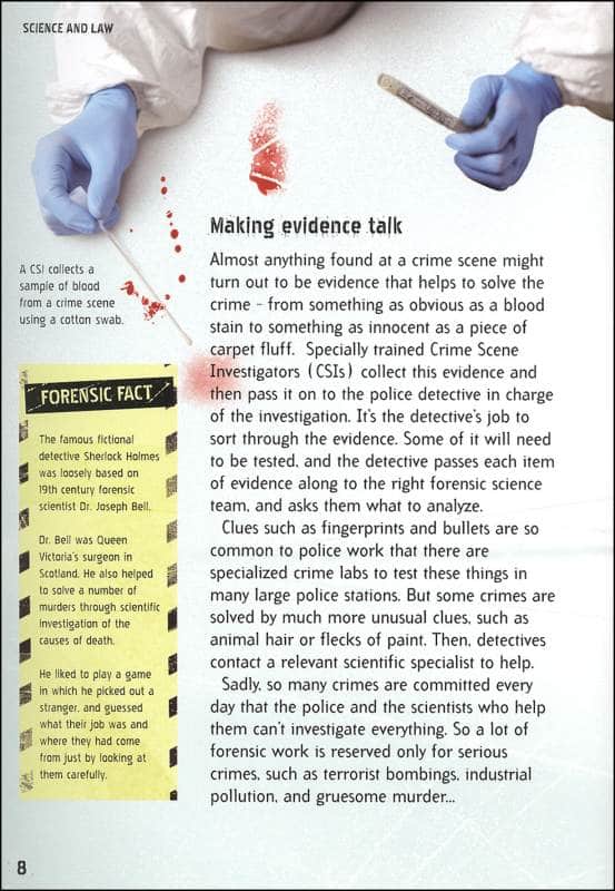 Forensic Science by Usborne 3