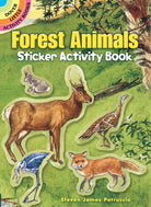 Forest Animals Sticker Activity Book by Dover Publications