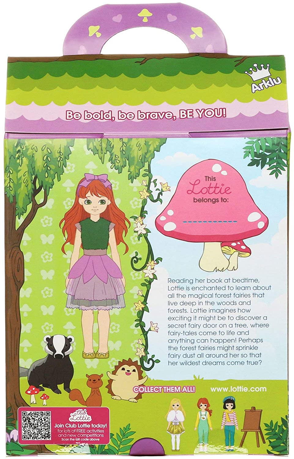 Forest Friend Lottie Doll by Schylling 2