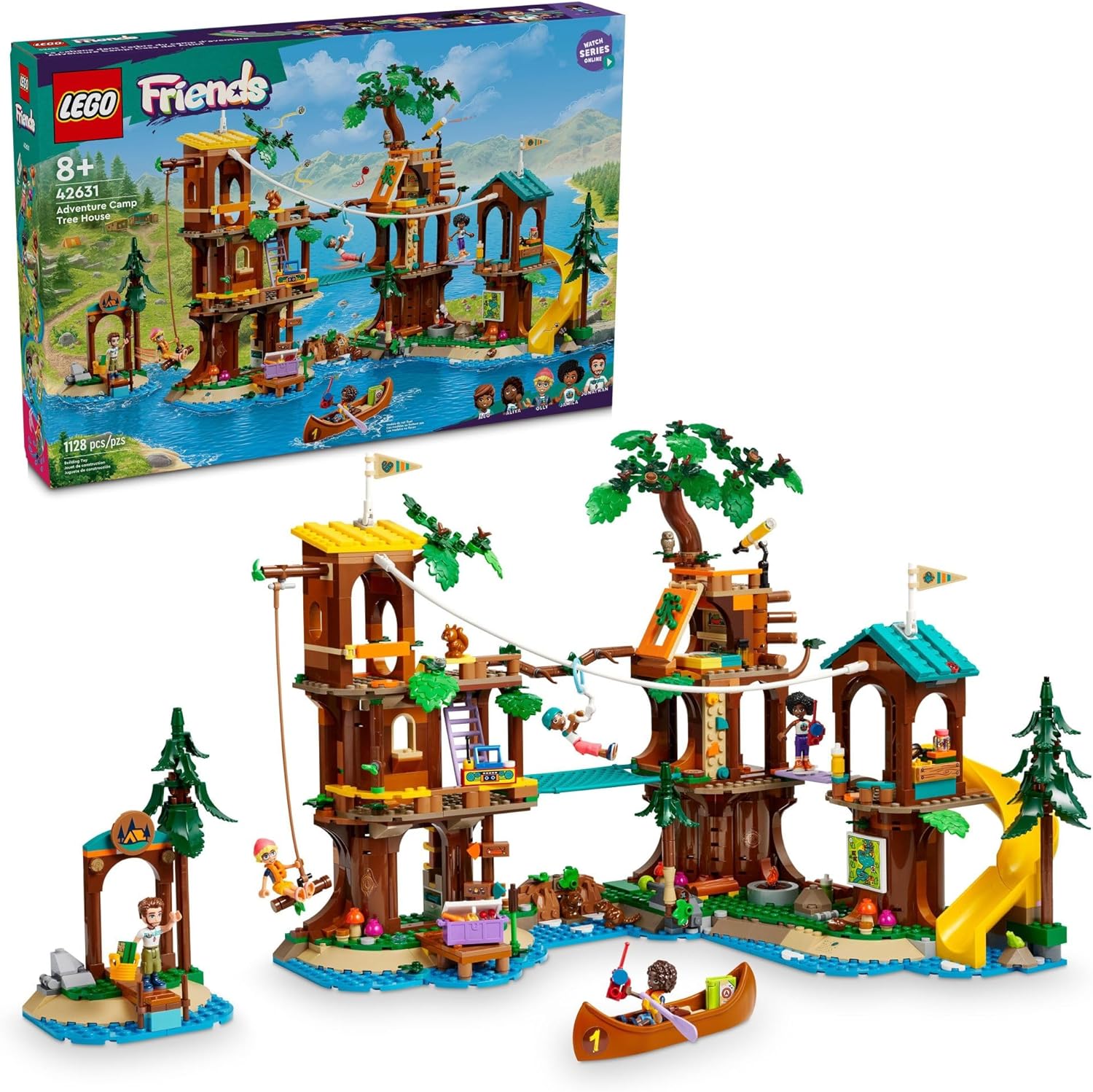 Friends Adventure Camp Tree House-by-Lego