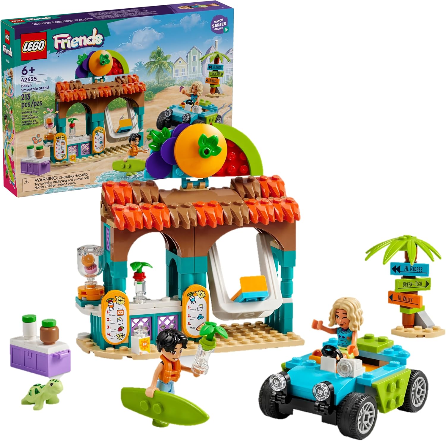 Friends Beach Smoothie Stand-by-Lego