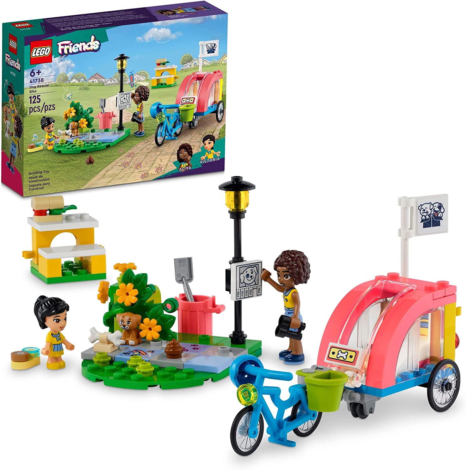 Friends Dog Rescue Bike by Lego