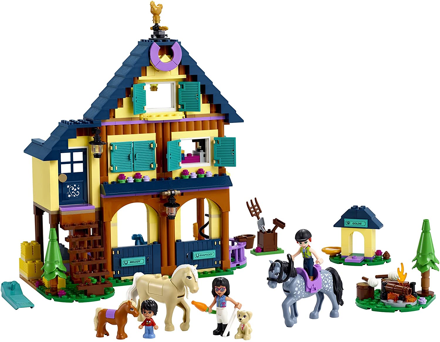 Friends Forest Horseback Riding Center by Lego 2