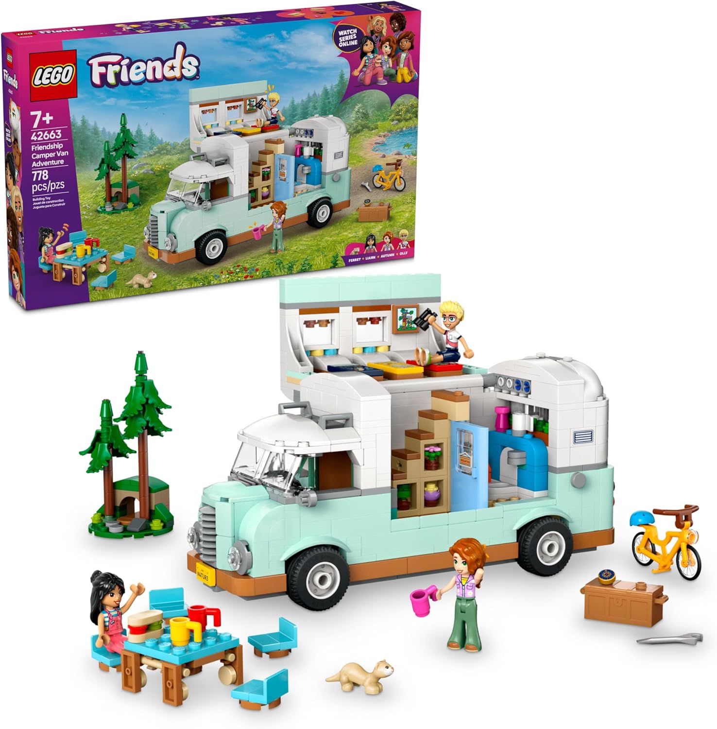Friends Friendship Camper Van-by-Lego