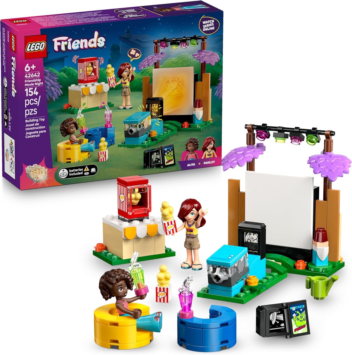 Friends Friendship Movie Night-by-Lego