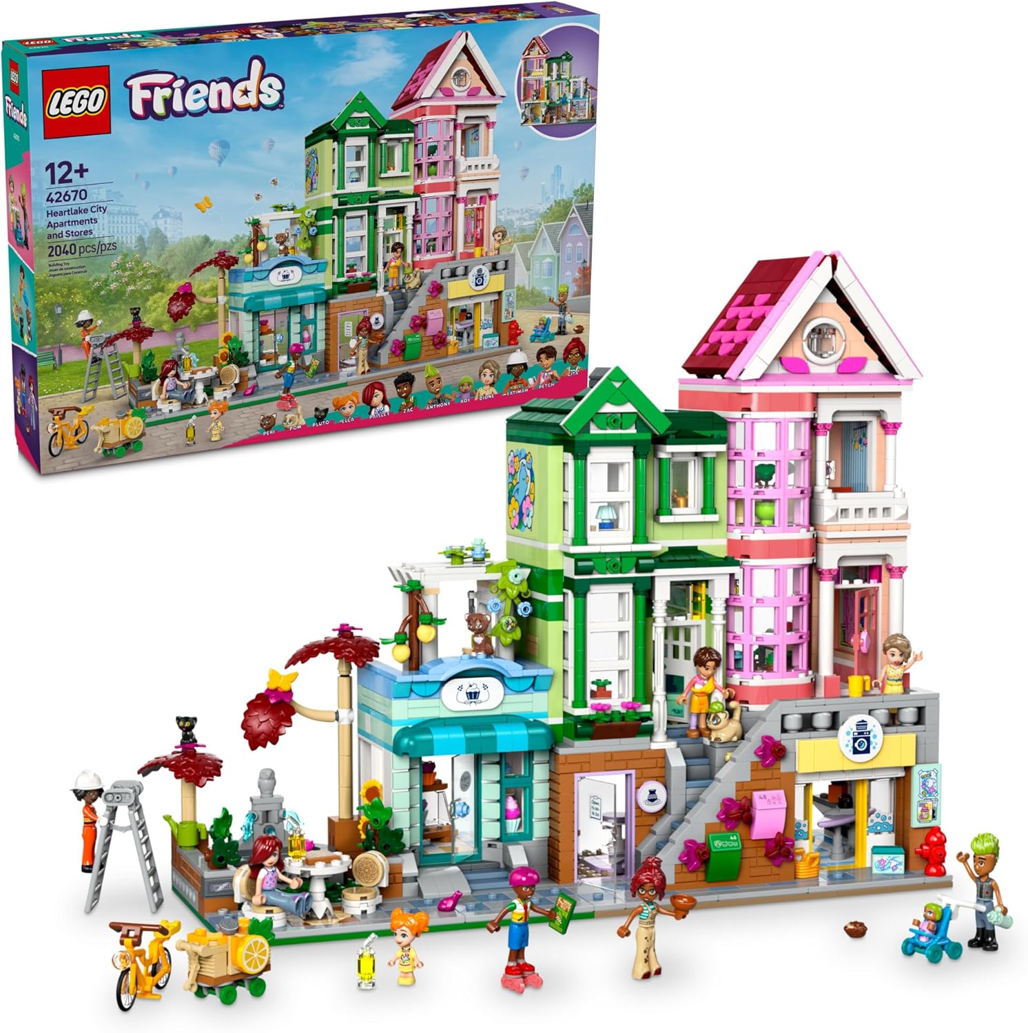Friends Heartlake City Apartments and Stores-by-Lego