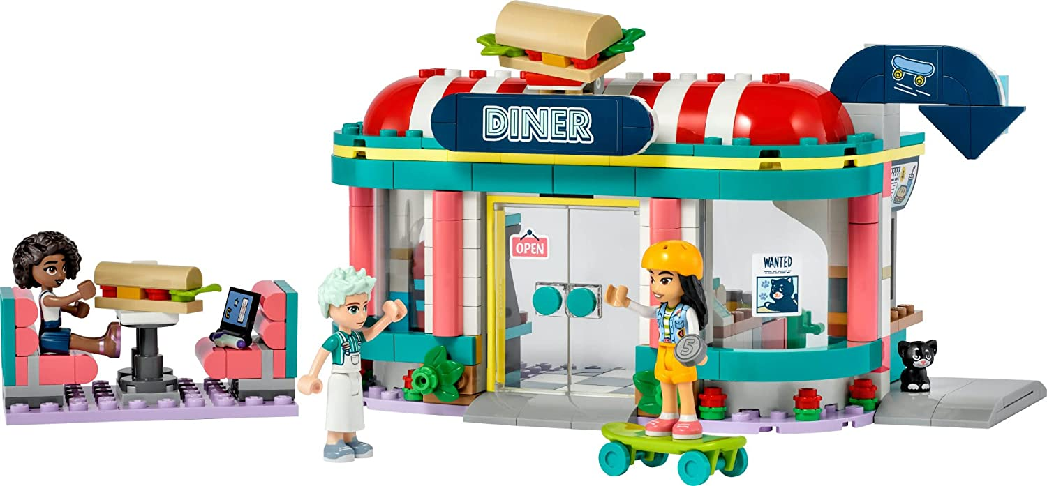 Friends Heartlake Downtown Diner by Lego 1