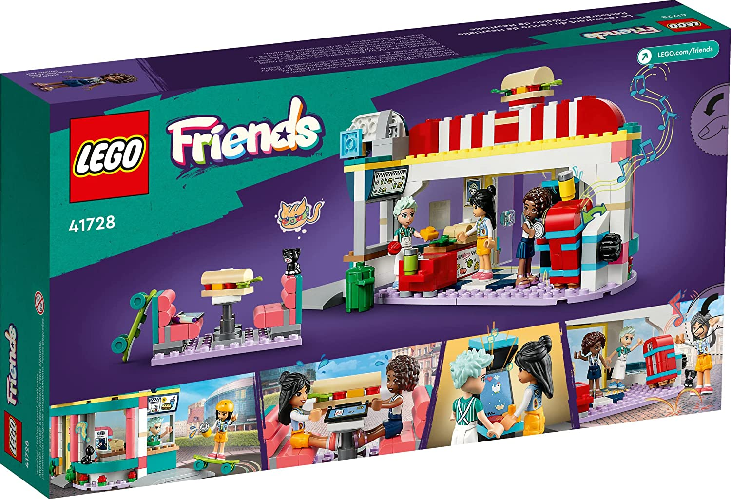 Friends Heartlake Downtown Diner by Lego 3