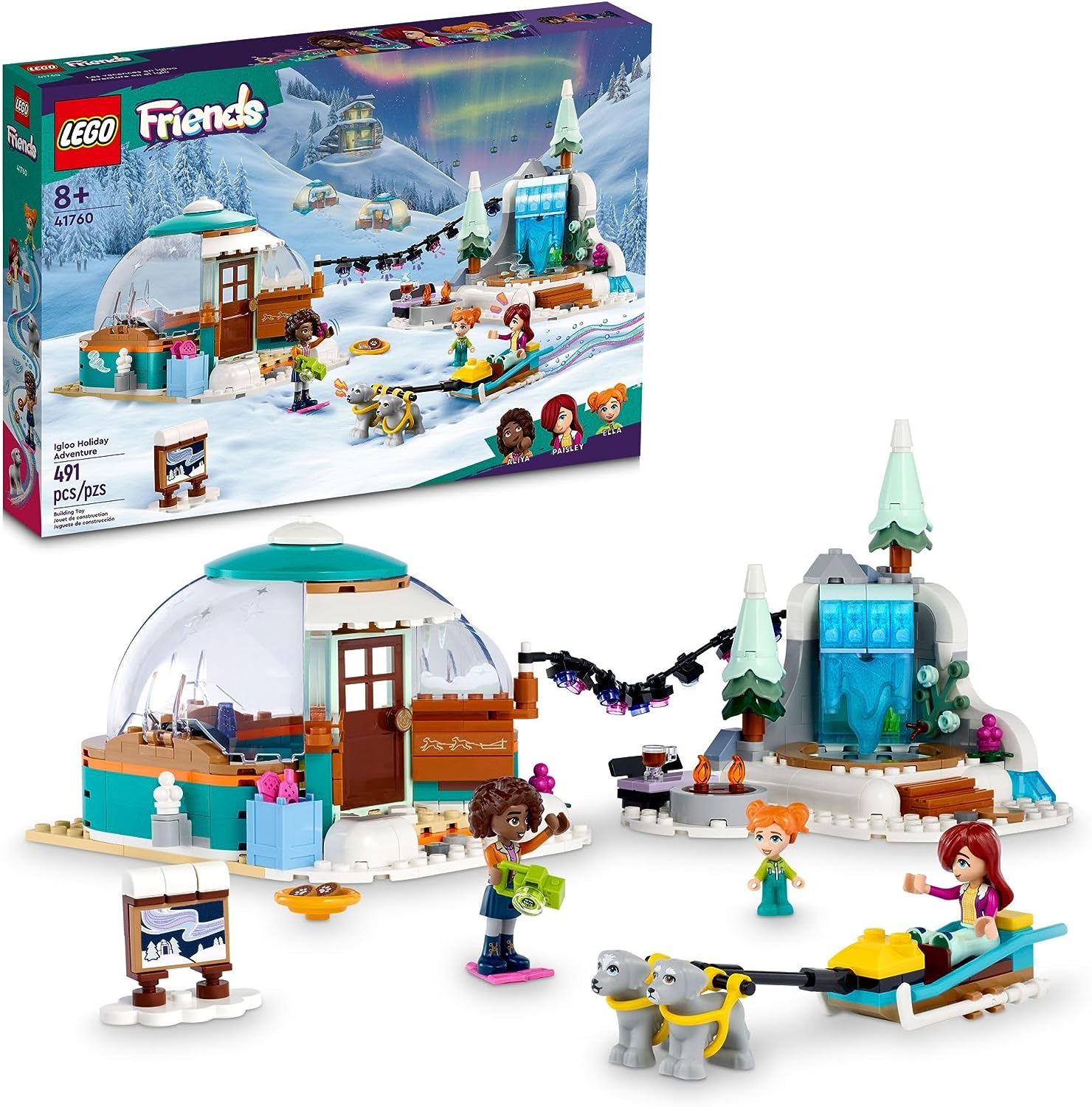 Friends Igloo Holiday Adventure-by-Lego