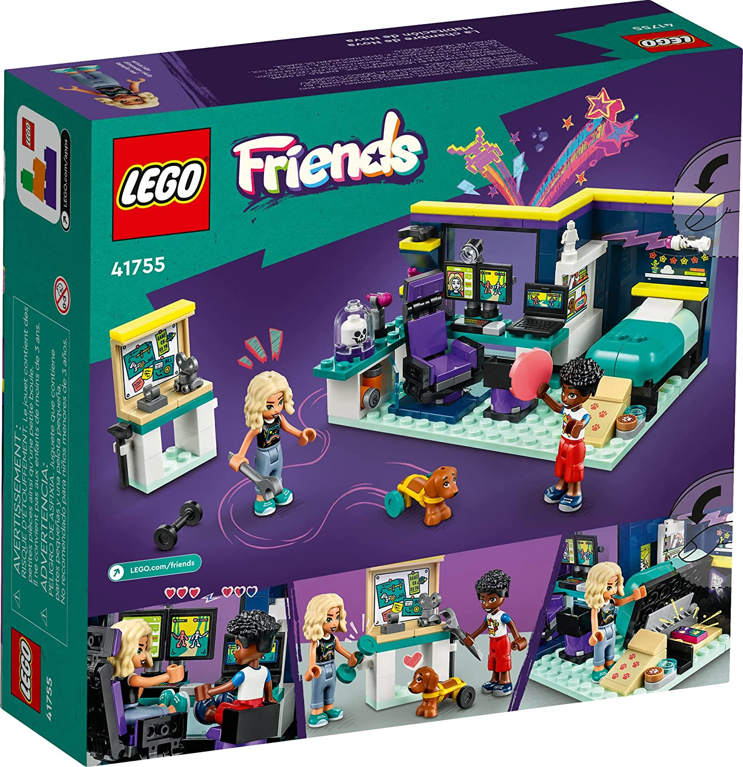 Friends Novas Room by Lego 3