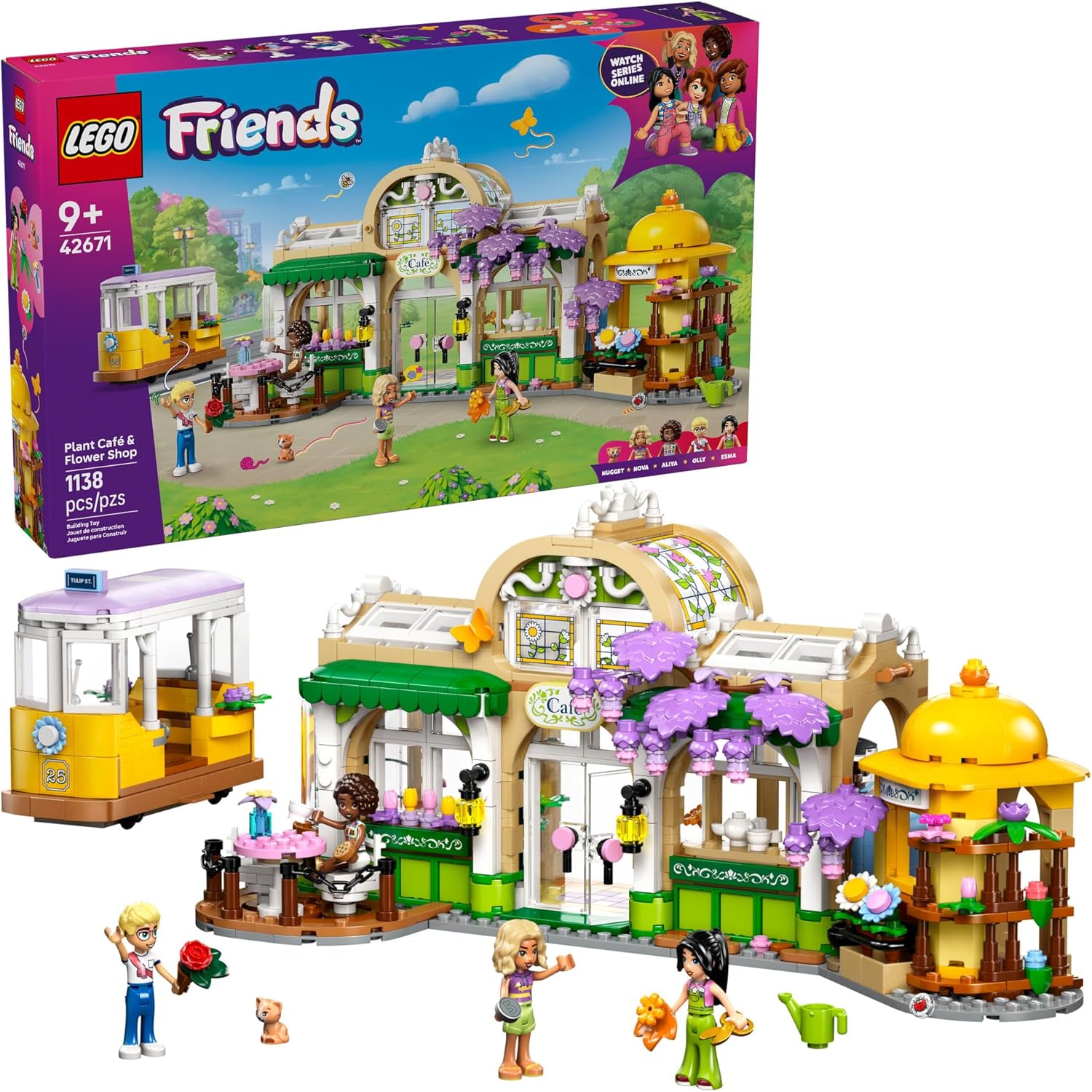 Friends Plant Café & Flower Shop-by-Lego