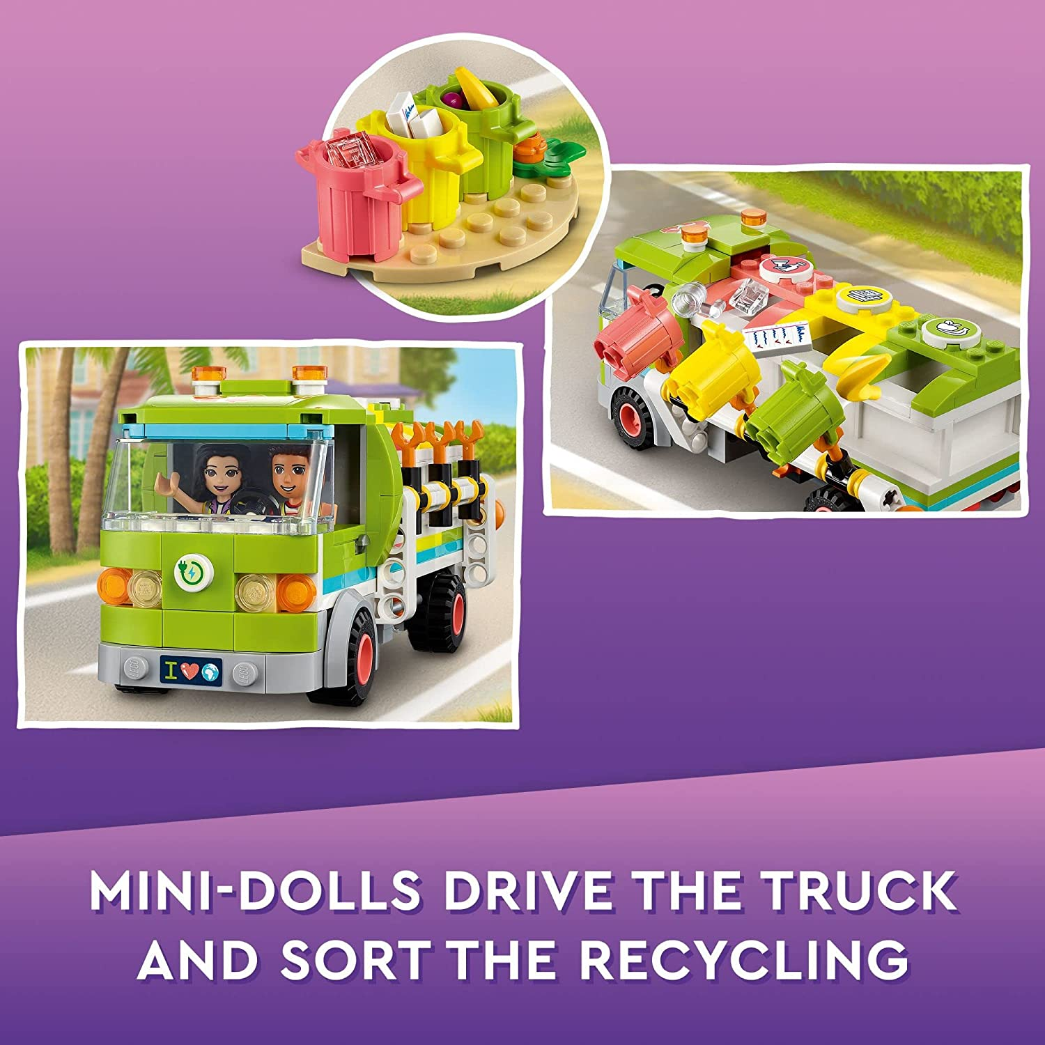 Friends Recycling Truck by Lego 2