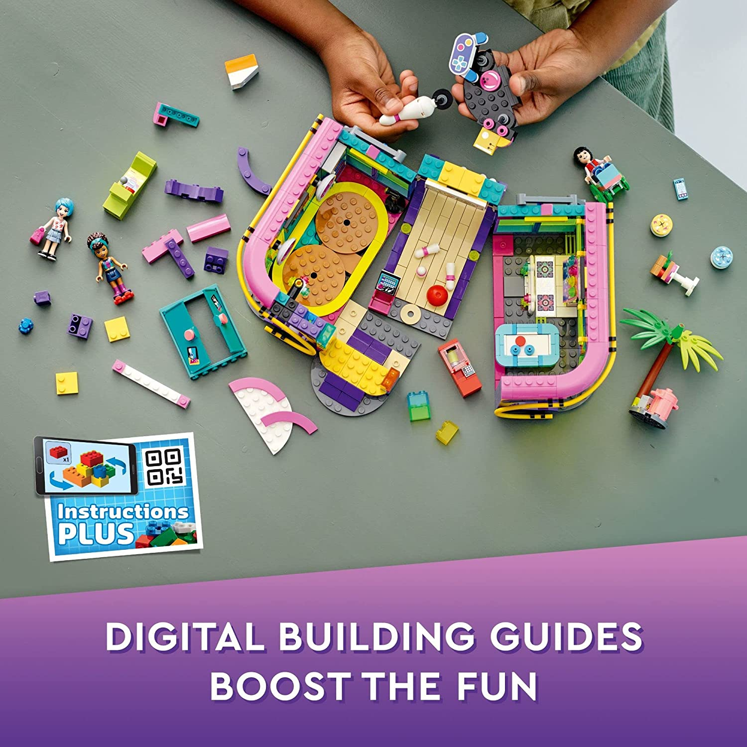 Friends Roller Disco Arcade by Lego 4