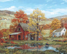 Friends in Autumn Puzzle by White Mountain Puzzles