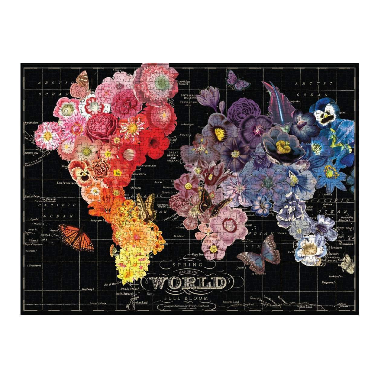 Full Bloom Puzzle by Galison 1