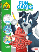Fun & Games Kindergarten Workbook-by-School Zone