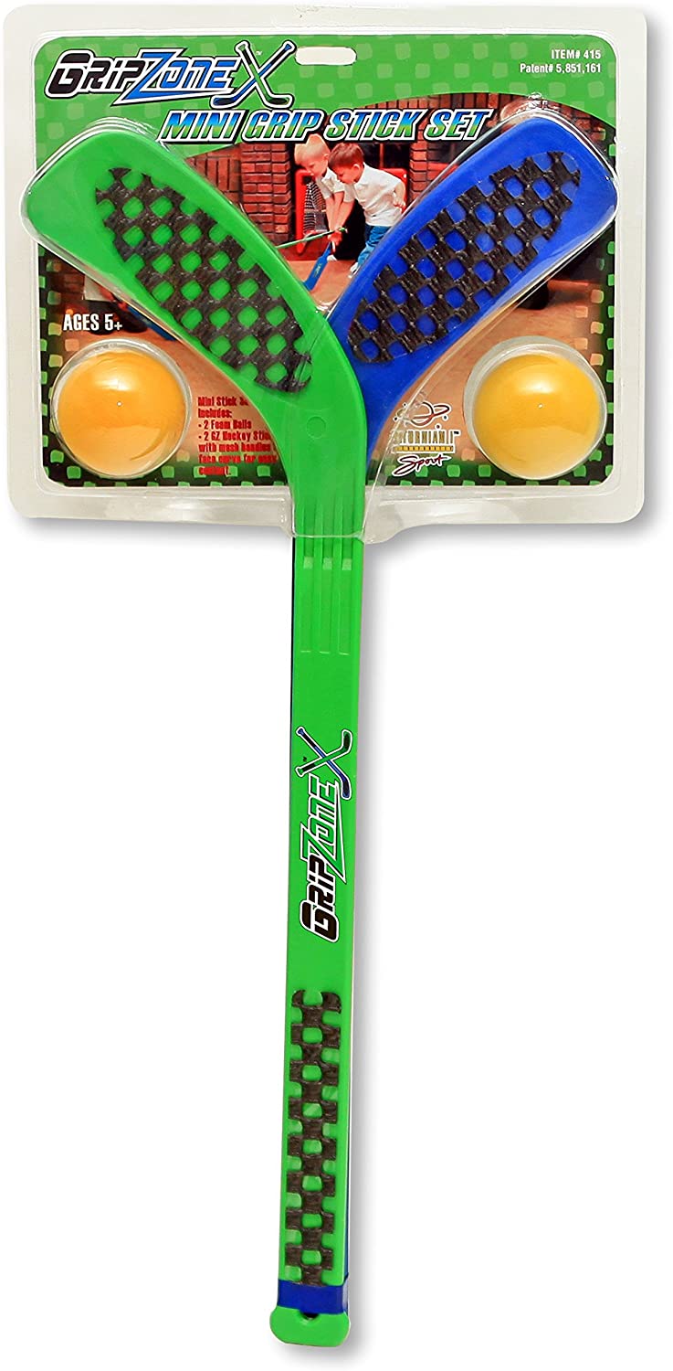 Fun Gripper Mini 2 Pack Hockey Stick Set by Saturnian