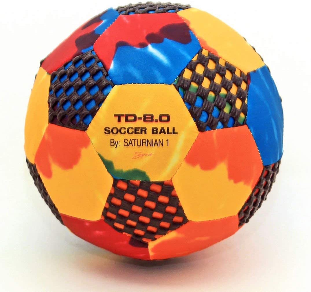 Fun Gripper Tye Dye 8 Soccer Ball by Saturnian